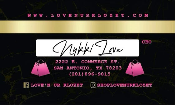 Love'N Ur Klozet Gift Card