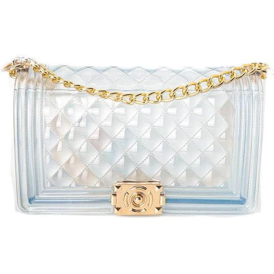 Clear / Black Jelly Bag